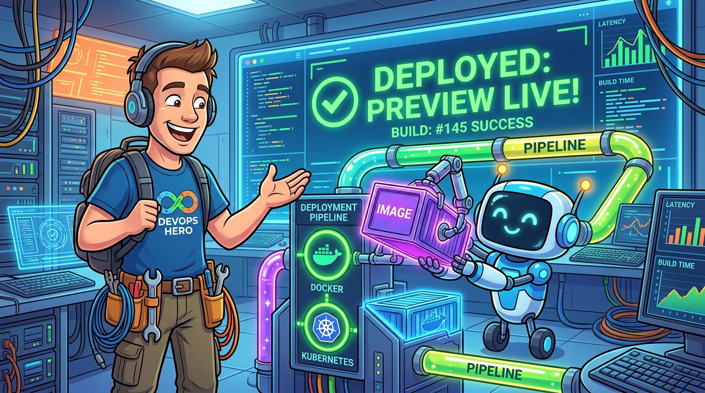 From Prompt to Preview: The Deployment Pipeline I Actually Built