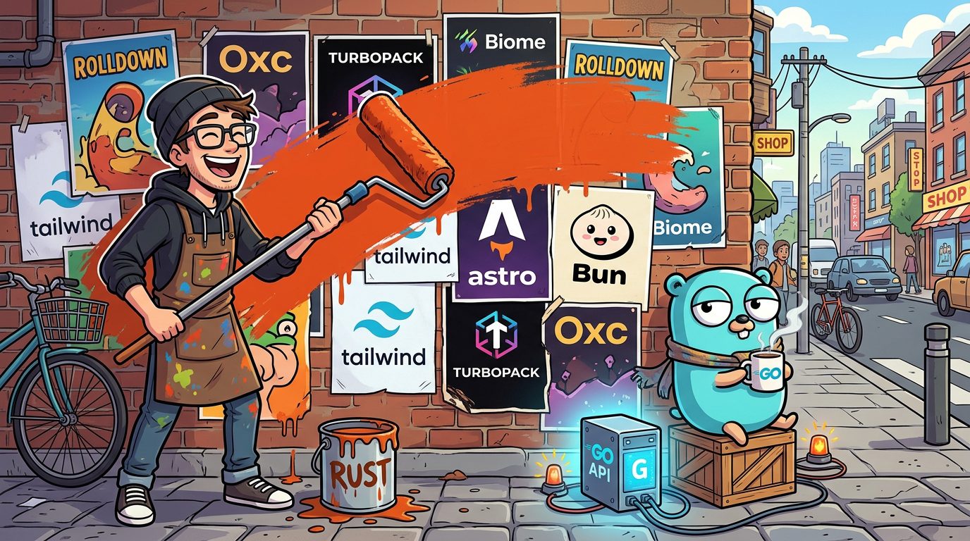 Rust Is Eating the JavaScript Toolchain. Here's Why I'm Not Touching My Go Backend. 1